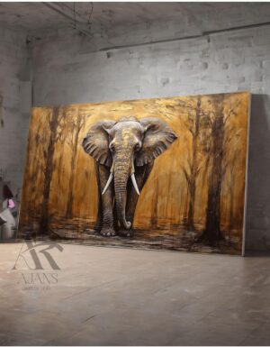 Ar Ajans Kanvas Tablo Fil Tasarım Kanvas Tablo 70 X 100