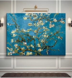 Ar Ajans Kanvas Tablo Vincent Van Gogh - Çiçek Açan Badem Ağacı Dekoratif Kanvas Tablo 70 X 100