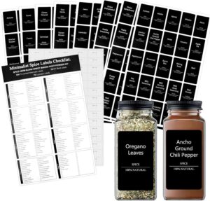 Kavanoz Etiketleri, 275 Minimalist Su Geçirmez Çıkartma, Dikdörtgen Su Geçirmez Çıkartma Mutfak Kiler Etiketleri, Mutfak Kilerindeki Kapları, Otları ve Baharatları Düzenlemek İçin Çıkartmalar