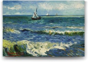 Vincent van Gogh - Saint Remy Deniz Tablosu - 60x40cm