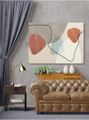 Ar Ajans Kanvas Tablo Geometrik Çizimler Soyut Dekoratif Kanvas Tablo 70 X 100