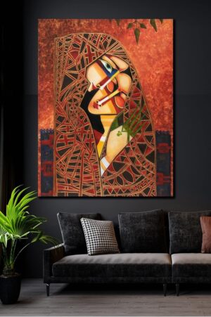 HOMEARTHS Soul Mate Kanvas Duvar 70 x 100 cm